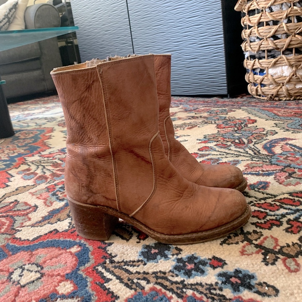 Frye Ankle Campus Style Boots